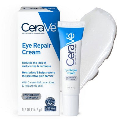 CeraVe Under Eye Cream Repair for Dark Circles and Puffiness .5oz - Imperfect Box