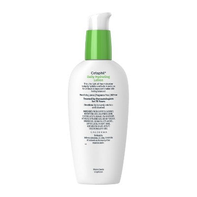 Cetaphil Hydrating Oil-Free Face Lotion Moisturizer with Hyaluronic Acid 3 fl oz - Imperfect Box