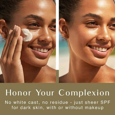 Black Girl Sunscreen Broad Spectrum Infused with Jojoba Oil SPF 30 3 fl oz - Imperfect Container