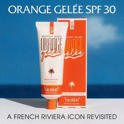 Vacation Orange Gelee Sunscreen Gel SPF 30 3.12oz - Imperfect Box