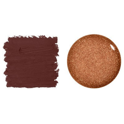 NYX Professional Makeup Bridgerton Royal Treasures Lip Kit 06 Caramel Courtship & Toffee Temptation 2pc - Imperfect Box