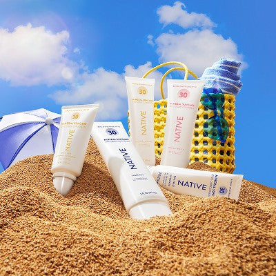 Native Mineral Face Lotion Unscented SPF 30 1.7 fl oz - Imperfect Box