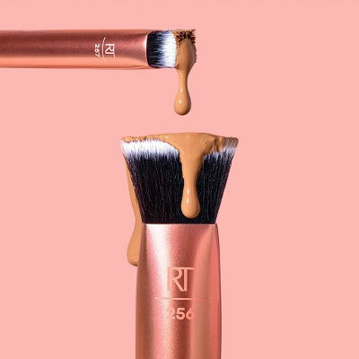 Real Techniques Face Base Makeup Brush Kit 4pc - New