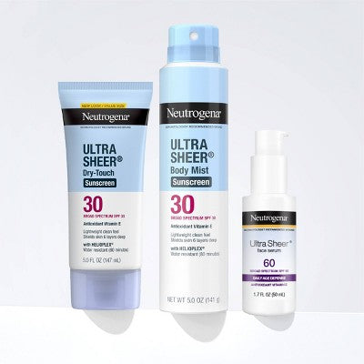 Neutrogena Ultra Sheer Dry-Touch Water Resistant Lotion SPF 30 5 fl oz - Imperfect Container