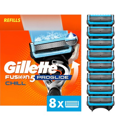 Gillette ProGlide Chill Razor Refills for Men 8 Blade Refills - Imperfect Box