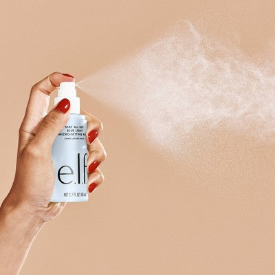 e.l.f. Stay All Night Blue Light Micro-Setting Mist 2.7 fl oz - New