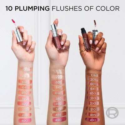 L'Oreal Paris Plump Ambition Hyaluron Lip Oil Plumping Lip Gloss Worth It 0.16 fl oz - New