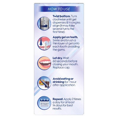 Crest 3D White On-the-Go Teeth Whitening Pen 0.13 fl oz - Imperfect Box