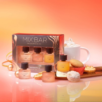 MIX:BAR Mini EDP Trio Gift Set Vanilla Bourbon + Whipped Almond + Honey Milk 3pc - Imperfect Box