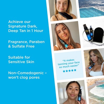 Bondi Sands 1 Hour Express Fragrance Free Self-Tanning Face Mist 2.36 fl oz - Imperfect Box