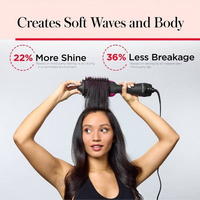 Revlon One-Step Volumizer Hair Dryer and Hot Air Brush Black - Imperfect Box