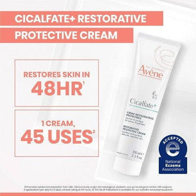 Avene Cicalfate+ Restorative Protective Skin Barrier Face Cream 1.3 fl oz - Missing Box