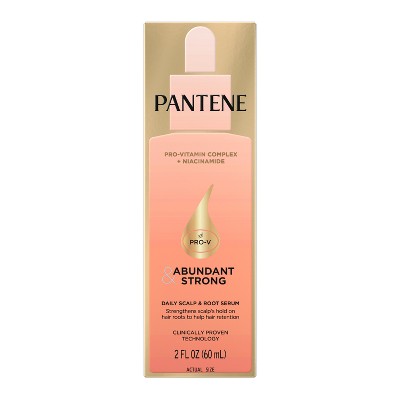Pantene Abundant & Strong Treatment Serum 2 fl oz - Imperfect Box