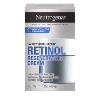 Neutrogena Rapid Wrinkle Repair Retinol Face Moisturizer 1.7 oz - Imperfect Box