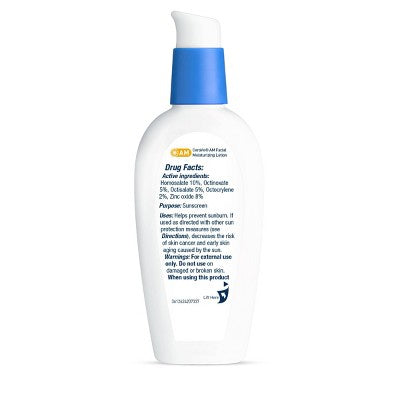 CeraVe Moisturizer Sunscreen AM Facial Lotion Normal to Dry SPF30 2oz - Missing Box