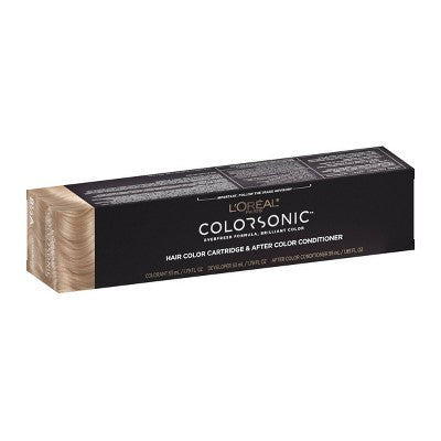 L'Oreal Paris Colorsonic Permanent Hair Color Medium Blonde Ash 8.5A - Missing Box