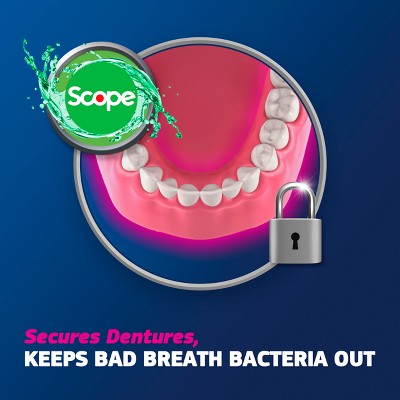 Fixodent Plus Scope Secure Denture Adhesive 2oz/3pk - Imperfect Box