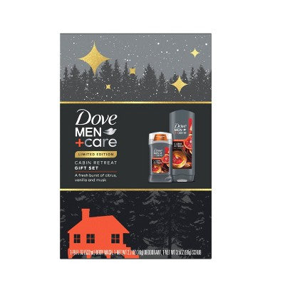 Dove Men+Care Limited Edition Cabin Retreat Gift Set 24.2oz - New
