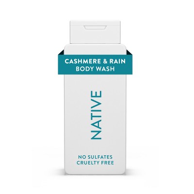 Native Body Wash Cashmere & Rain Sulfate Free 18 fl oz - Imperfect Container