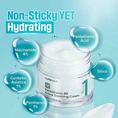 numbuzin No.1 Pantothenic B5 Active Soothing Face Cream 2.7 fl oz - Imperfect Box
