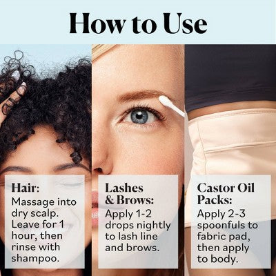 Sky Organics Castor Oil 8 fl oz - New