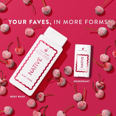 Native Holiday Limited Edition Deodorant Frosted Cherry 2.65oz - Imperfect Container