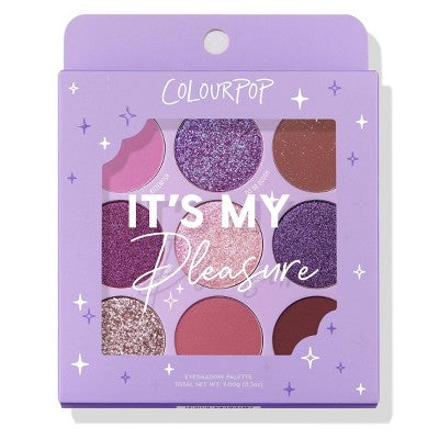 ColourPop 9-Pan Eyeshadow Palette It's My Pleasure 0.3oz - Imperfect Box