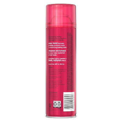 Suave Max Hold Unscented Hairspray 11oz - New