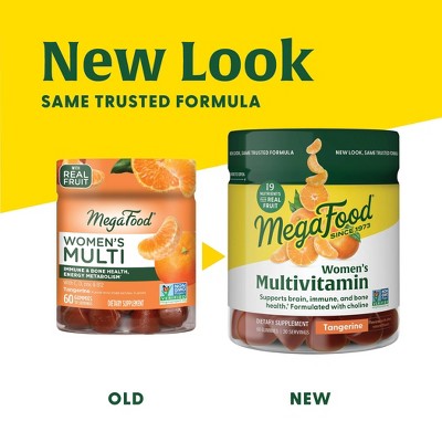 MegaFood Womens Gummy Multivitamin  60ct - New