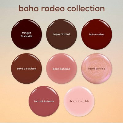 essie Boho Rodeo Collection Salon-Quality Vegan Nail Polish Barn Boheme 0.46 fl oz - New