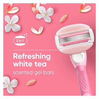 Venus Comfortglide White Tea Women's Razor Blade Refills 6ct - Missing Box