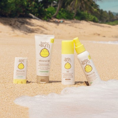 Baby Bum Mineral Sunscreen Lotion SPF 50 3oz - Imperfect Container