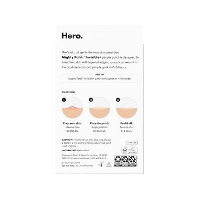 Hero Mighty Patch Invisible 24ct - Imperfect Box