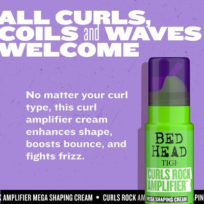 TIGI Bed Head Curls Rock Amplifier Mega Shaping Cream 3.82 fl oz - New