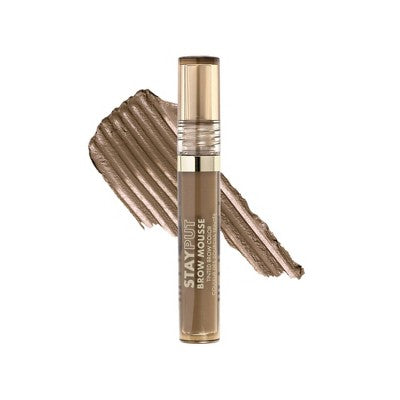 Milani Stay Put Tinted Brow Mousse Soft Brown 0.05oz - Imperfect Box