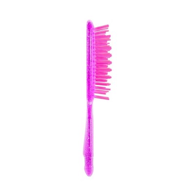 UNbrush Detangler Hair Brush Glitter Rose Quartz - Imperfect Boxt