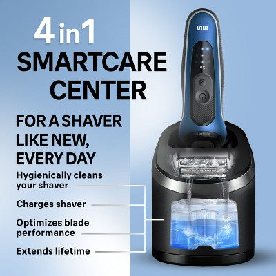 Braun Series 6-6172cc Rechargeable Wet & Dry Shaver + Smart Care Center - New