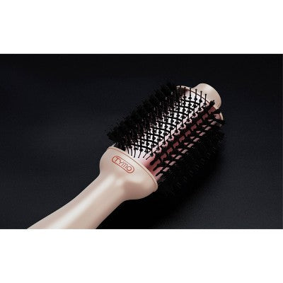 TYMO Volumizer Hot Air Brush Hair Dryer Champagne Pink - New