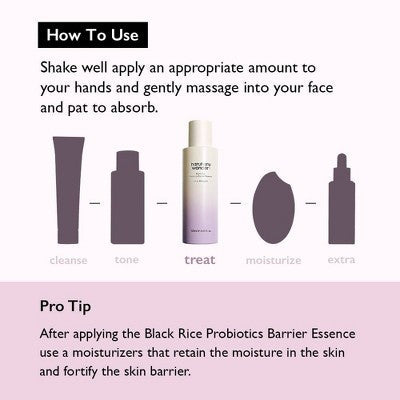 haruharu wonder Black Rice Probiotics Barrier Essence 4.05 fl oz - Imperfect Box