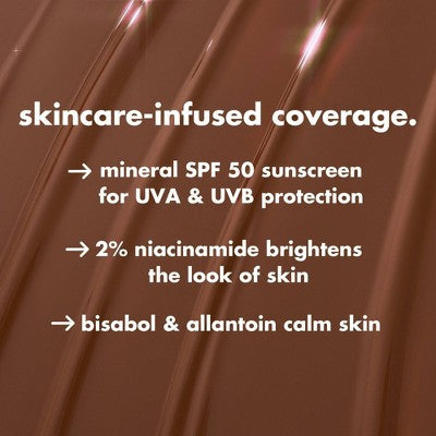 e.l.f. Halo Glow Skin Tint Light Coverage Foundation Mineral SPF 50 1 Fair Neutral 1 fl oz - Imperfect Box