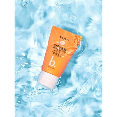 Beyou. Hydrating Niacinamide Daily Moisturizer Mineral Face Sunscreen SPF 40 1.69 fl oz - New