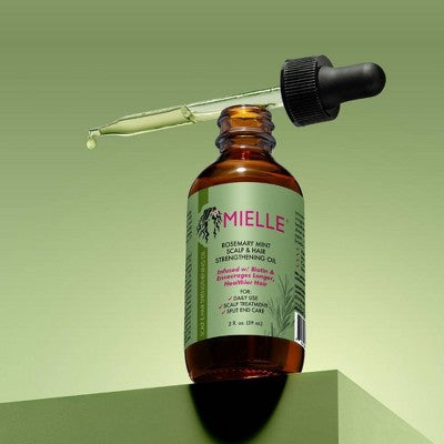 Mielle Organics Rosemary Mint Scalp & Strengthening Hair Oil 2 fl oz - New