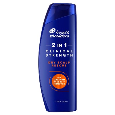 Head & Shoulders Clinical Strength Dry Scalp Rescue 2-in-1 13.5 fl oz - New