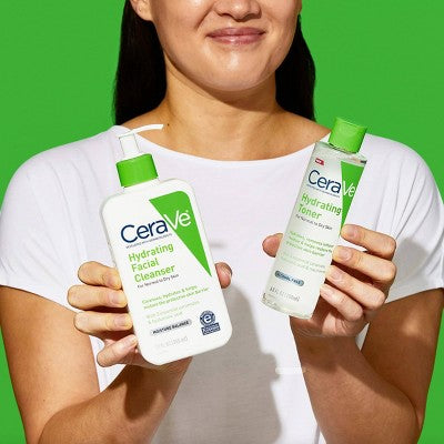 CeraVe Hydrating Toner Facial Toner for Normal to Dry Skin 6.8 fl oz - Imperfect Container