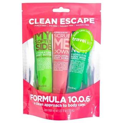 Formula 10.0.6 Clean Escape Bath and Body Collection 5.07 fl oz - New