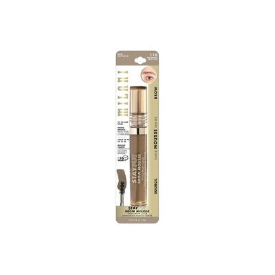 Milani Stay Put Tinted Brow Mousse Soft Brown 0.05oz - Imperfect Box