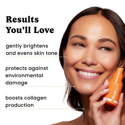 Timeless Skin Care 10% Vitamin C + E Ferulic Acid Face Serum 1 fl oz - Imperfect Box