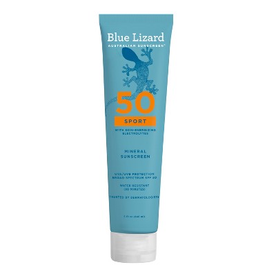 Blue Lizard Australian Sunscreen Sport Lotion SPF50 5 fl oz - Imperfect Container