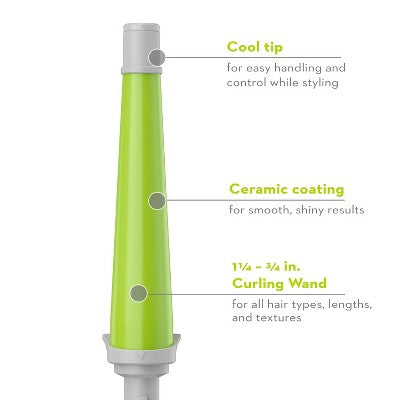 Conair Style Chemistry Tapered Curling Wand Attachment 1 1/4-3/4 - New
