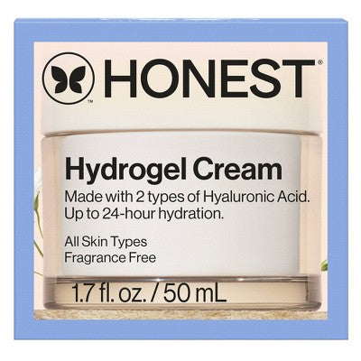 Honest Beauty Hydrogel Cream with Hyaluronic Acid 1.7 fl oz - Missing Box